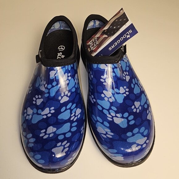 sloggers rain boots paw print